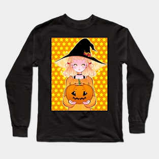 Pumpkin Witch Long Sleeve T-Shirt